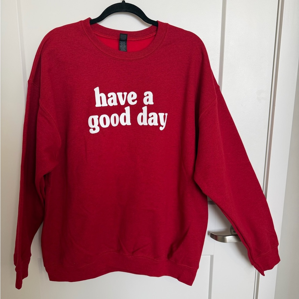 Gildan Red Sweatshirt XL